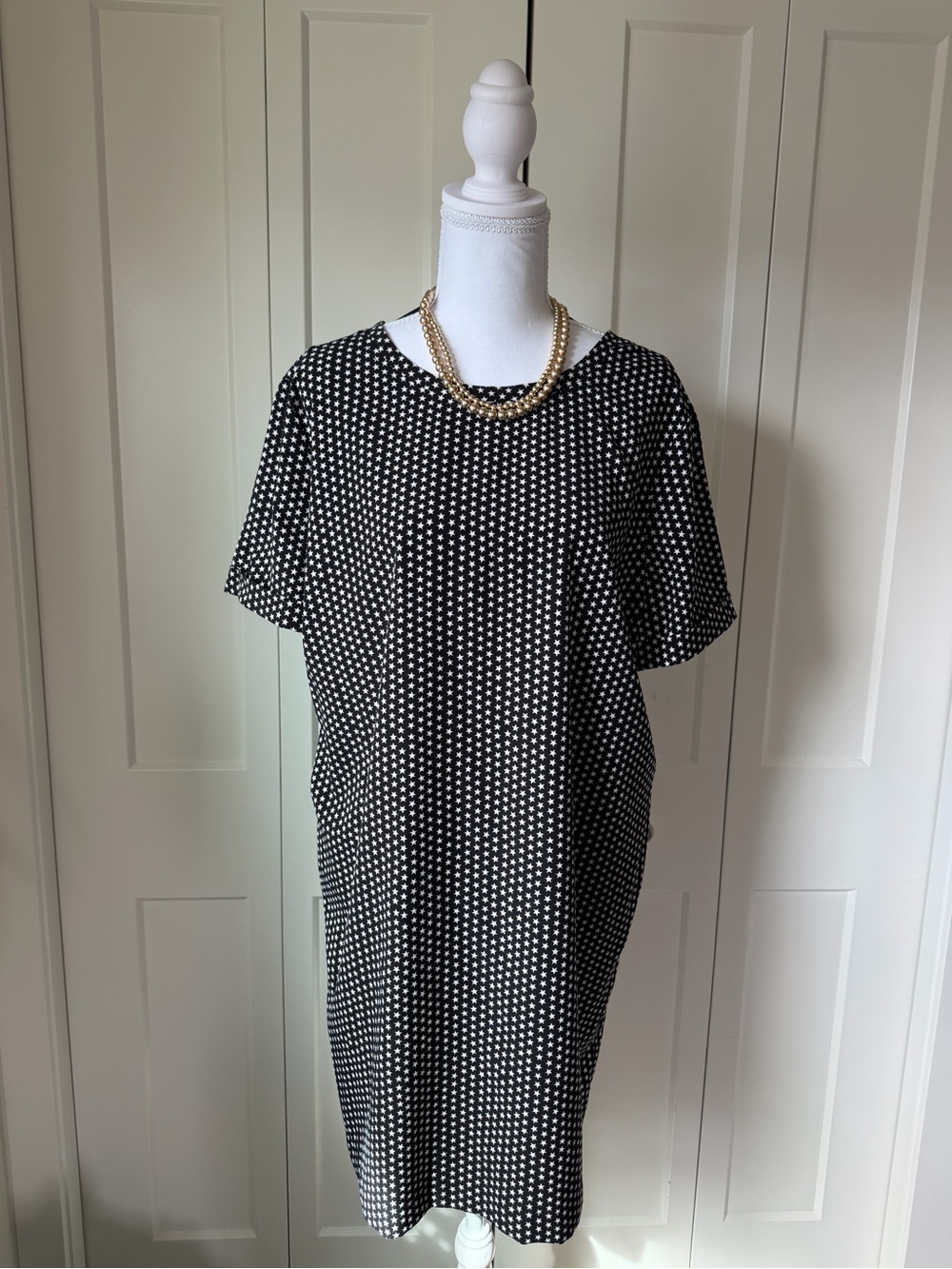 Above the knee dress